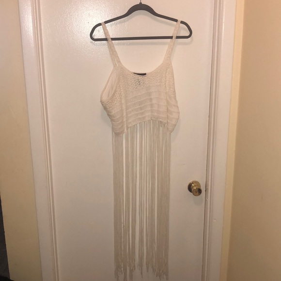 LONG FRINGE CROCHET TOP - Picture 3 of 4